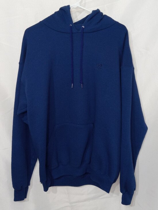 jcpenney Other - Vintage USA Olympic Team JCPenney Hoodie Mens L Blue Made In USA Hooded Fleece